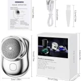 Компактна електрическа самобръсначка с USB зареждане