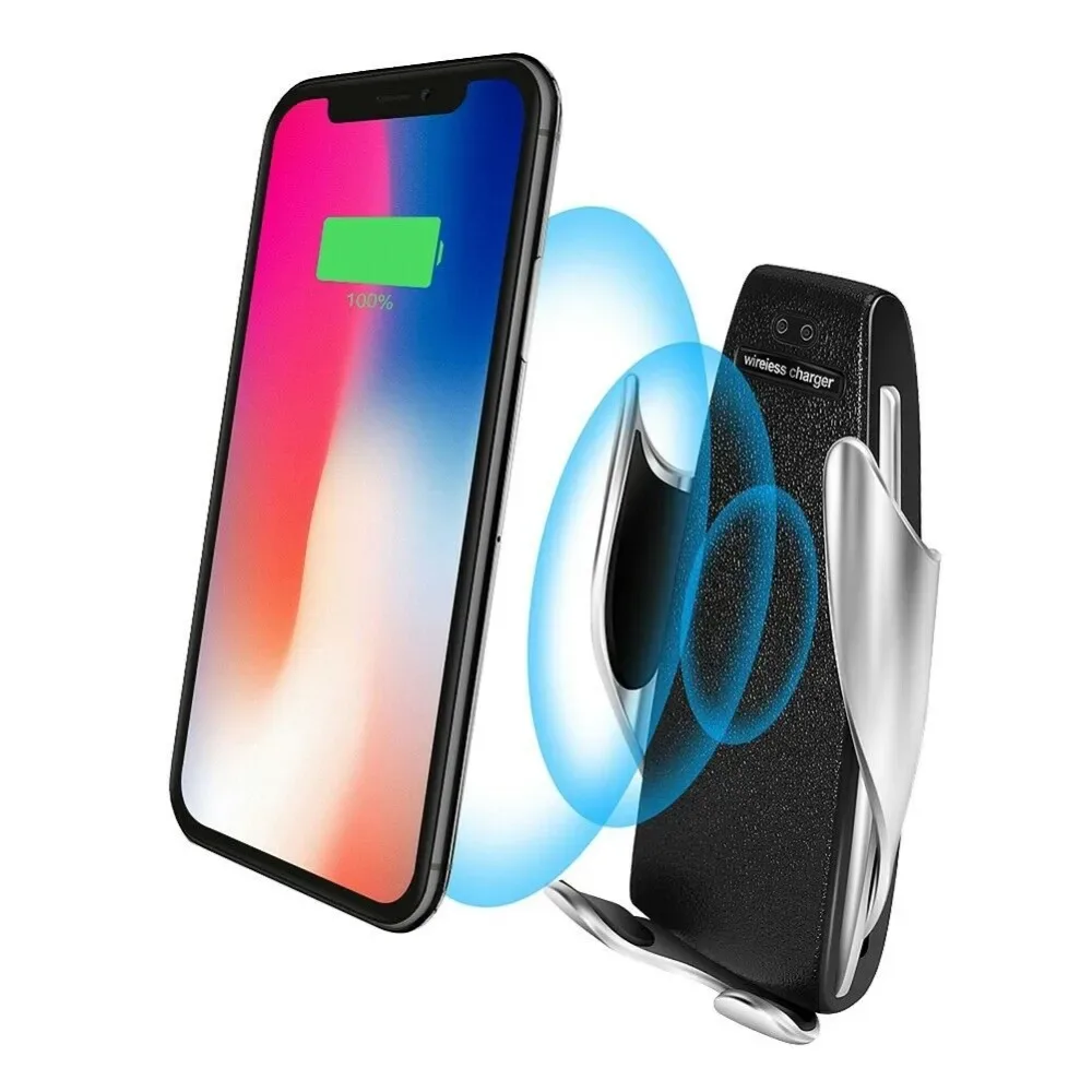 Безжично зарядно и стойка за кола Smart Sensor S5